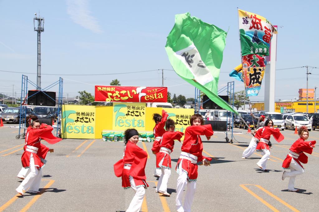 奥州前沢よさこいFesta11後編（奥州前沢よさこいフェスタ2015) 2015/07/12