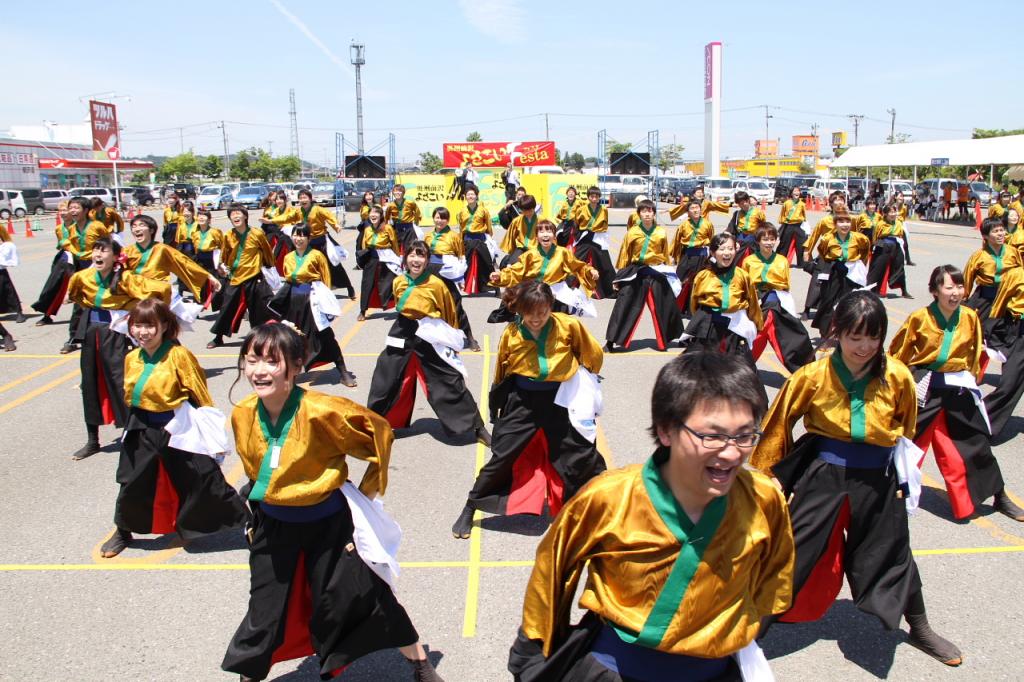 奥州前沢よさこいFesta11後編（奥州前沢よさこいフェスタ2015) 2015/07/12