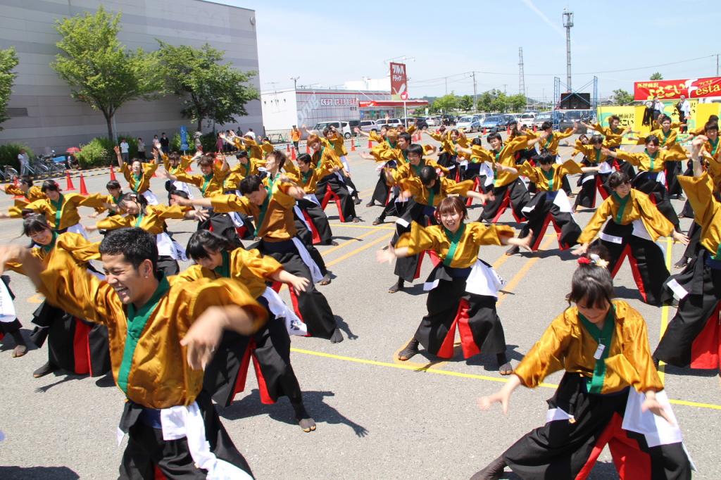 奥州前沢よさこいFesta11後編（奥州前沢よさこいフェスタ2015) 2015/07/12