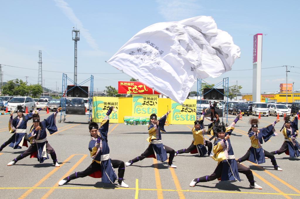 奥州前沢よさこいFesta11後編（奥州前沢よさこいフェスタ2015) 2015/07/12