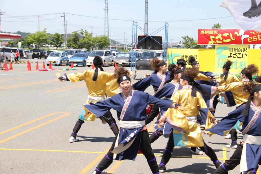 奥州前沢よさこいFesta11後編（奥州前沢よさこいフェスタ2015) 2015/07/12