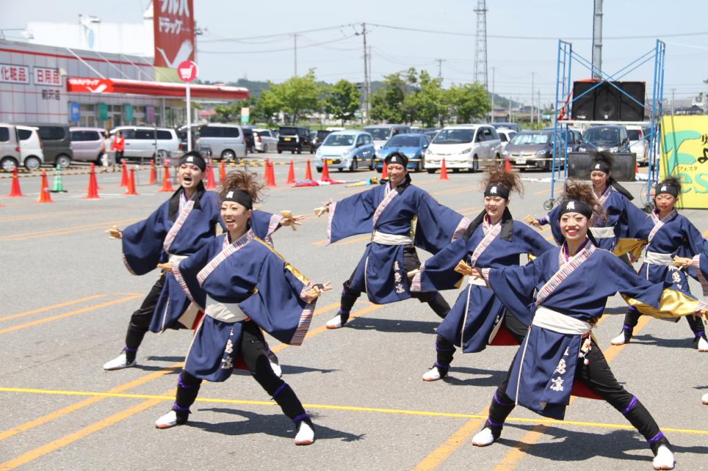 奥州前沢よさこいFesta11後編（奥州前沢よさこいフェスタ2015) 2015/07/12