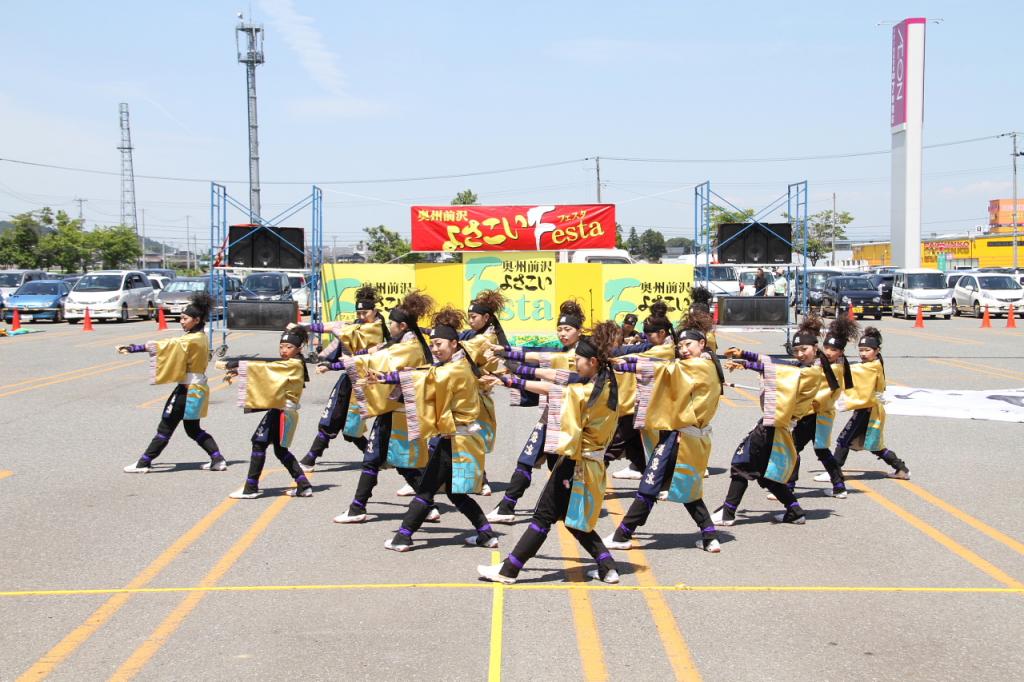 奥州前沢よさこいFesta11後編（奥州前沢よさこいフェスタ2015) 2015/07/12