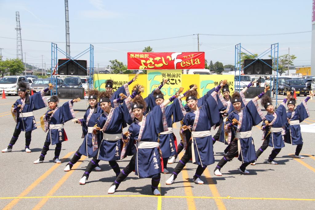 奥州前沢よさこいFesta11後編（奥州前沢よさこいフェスタ2015) 2015/07/12