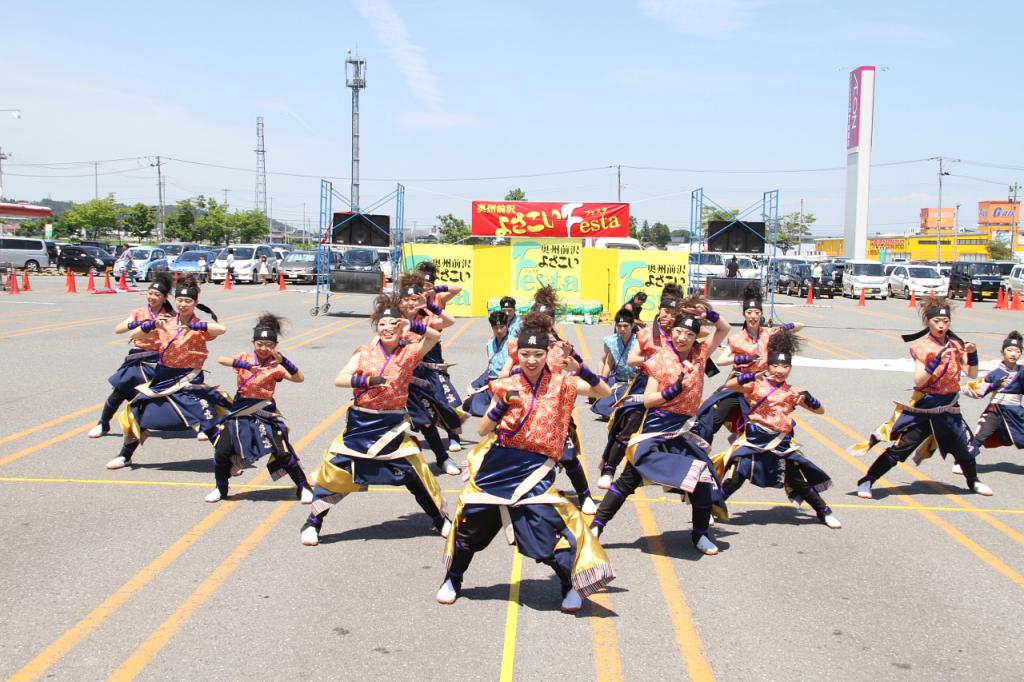 奥州前沢よさこいFesta11後編（奥州前沢よさこいフェスタ2015) 2015/07/12