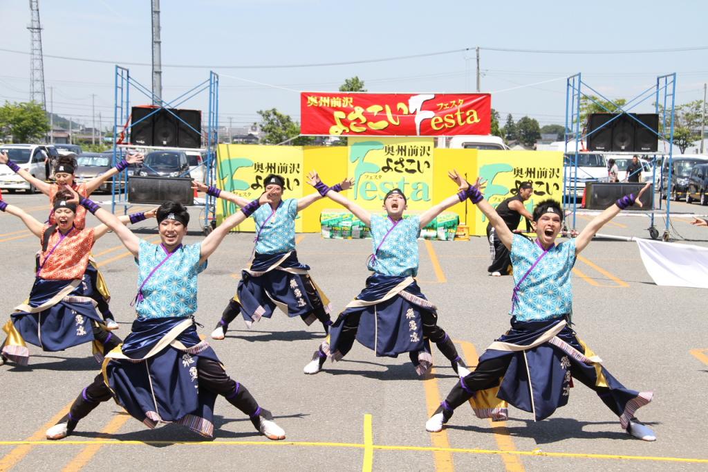 奥州前沢よさこいFesta11後編（奥州前沢よさこいフェスタ2015) 2015/07/12
