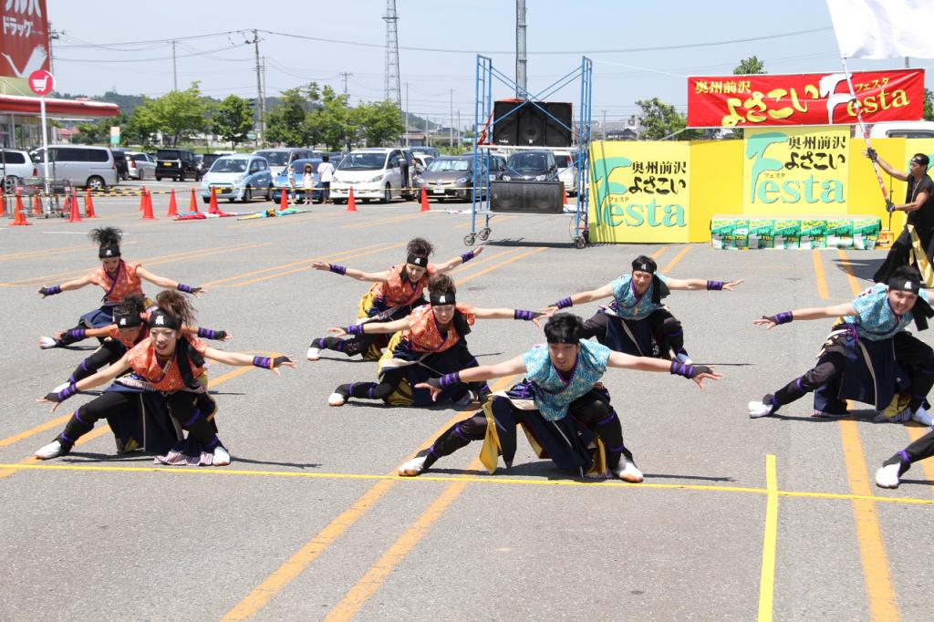 奥州前沢よさこいFesta11後編（奥州前沢よさこいフェスタ2015) 2015/07/12