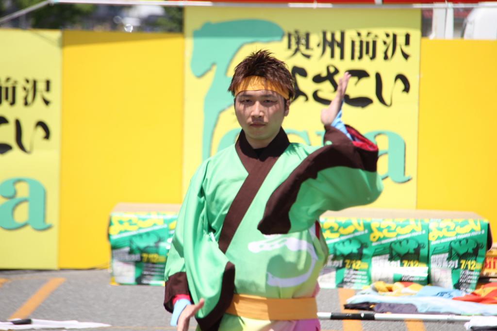 奥州前沢よさこいFesta11後編（奥州前沢よさこいフェスタ2015) 2015/07/12