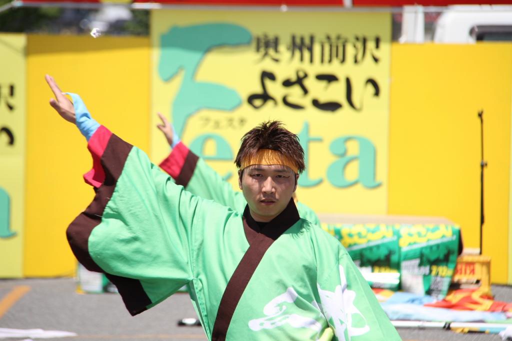 奥州前沢よさこいFesta11後編（奥州前沢よさこいフェスタ2015) 2015/07/12