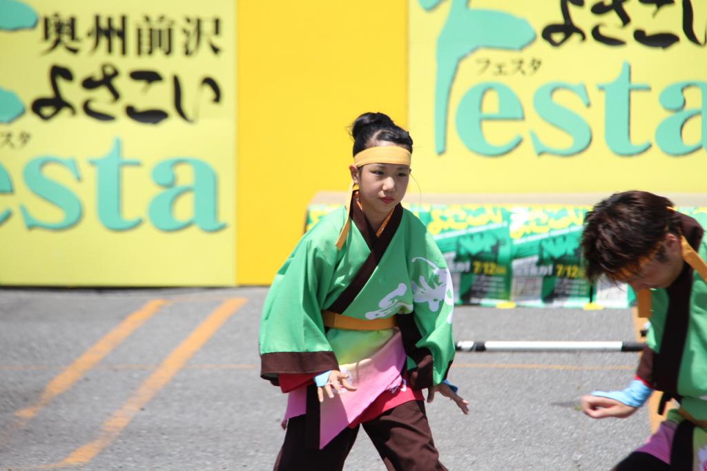 奥州前沢よさこいFesta11後編（奥州前沢よさこいフェスタ2015) 2015/07/12