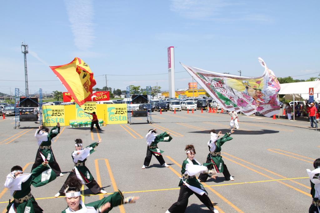 奥州前沢よさこいFesta11後編（奥州前沢よさこいフェスタ2015) 2015/07/12