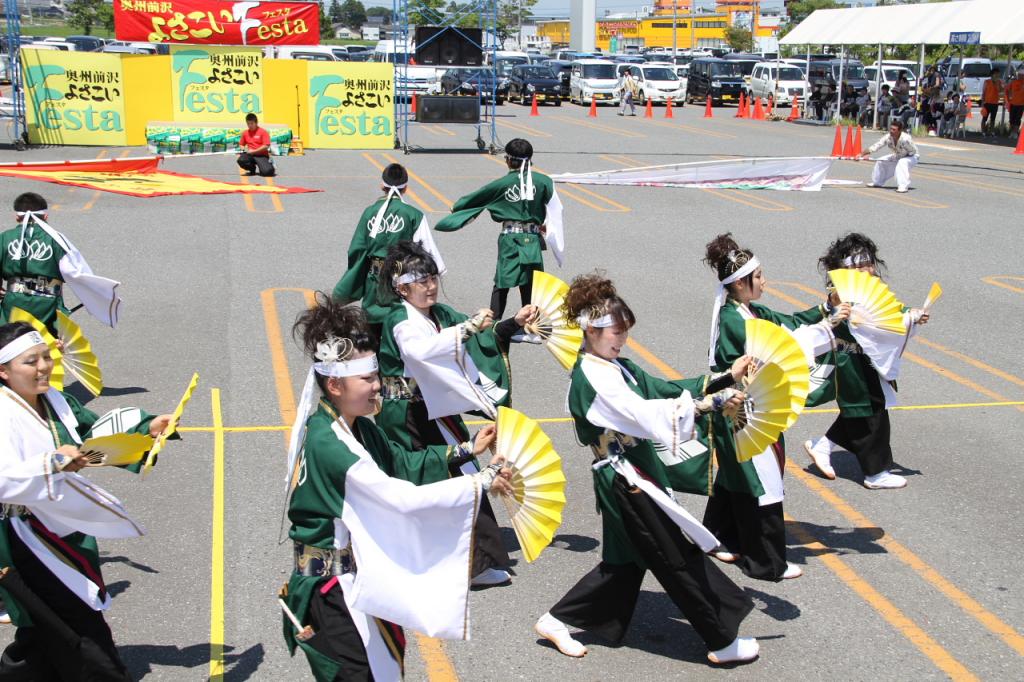 奥州前沢よさこいFesta11後編（奥州前沢よさこいフェスタ2015) 2015/07/12
