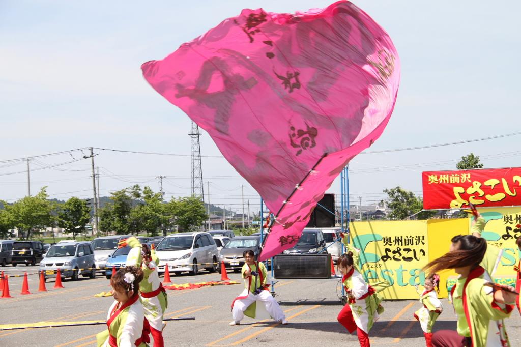 奥州前沢よさこいFesta11後編（奥州前沢よさこいフェスタ2015) 2015/07/12