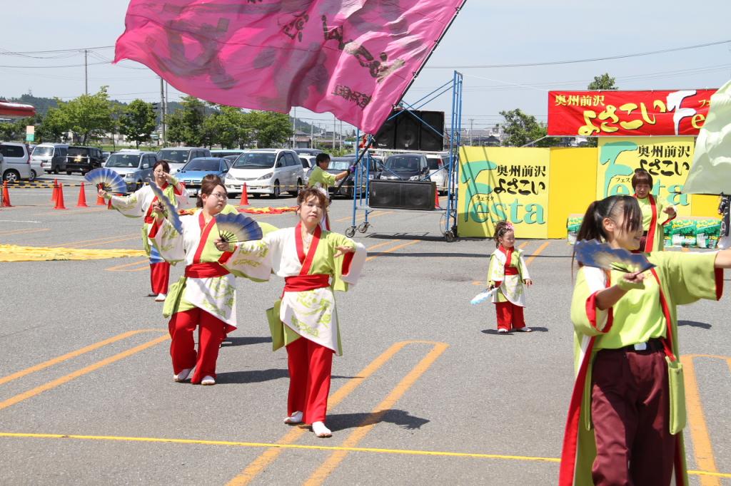 奥州前沢よさこいFesta11後編（奥州前沢よさこいフェスタ2015) 2015/07/12