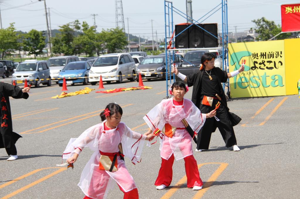 奥州前沢よさこいFesta11後編（奥州前沢よさこいフェスタ2015) 2015/07/12