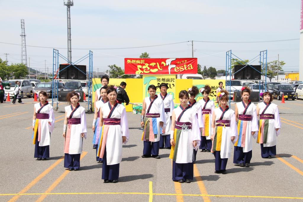 奥州前沢よさこいFesta11後編（奥州前沢よさこいフェスタ2015) 2015/07/12