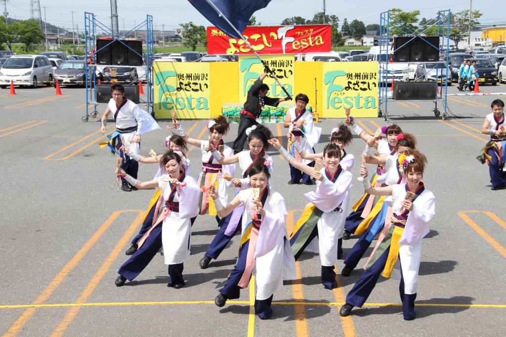 奥州前沢よさこいFesta11後編（奥州前沢よさこいフェスタ2015) 2015/07/12