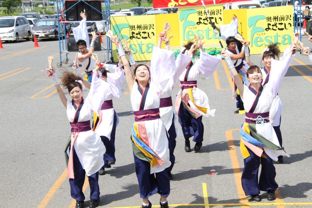 奥州前沢よさこいFesta11後編（奥州前沢よさこいフェスタ2015) 2015/07/12