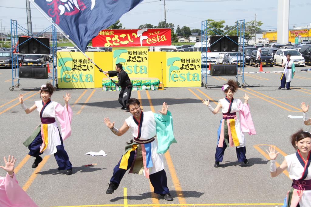 奥州前沢よさこいFesta11後編（奥州前沢よさこいフェスタ2015) 2015/07/12