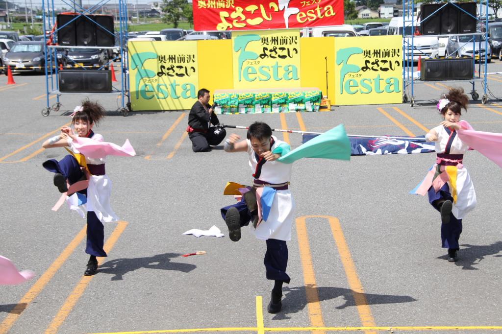 奥州前沢よさこいFesta11後編（奥州前沢よさこいフェスタ2015) 2015/07/12