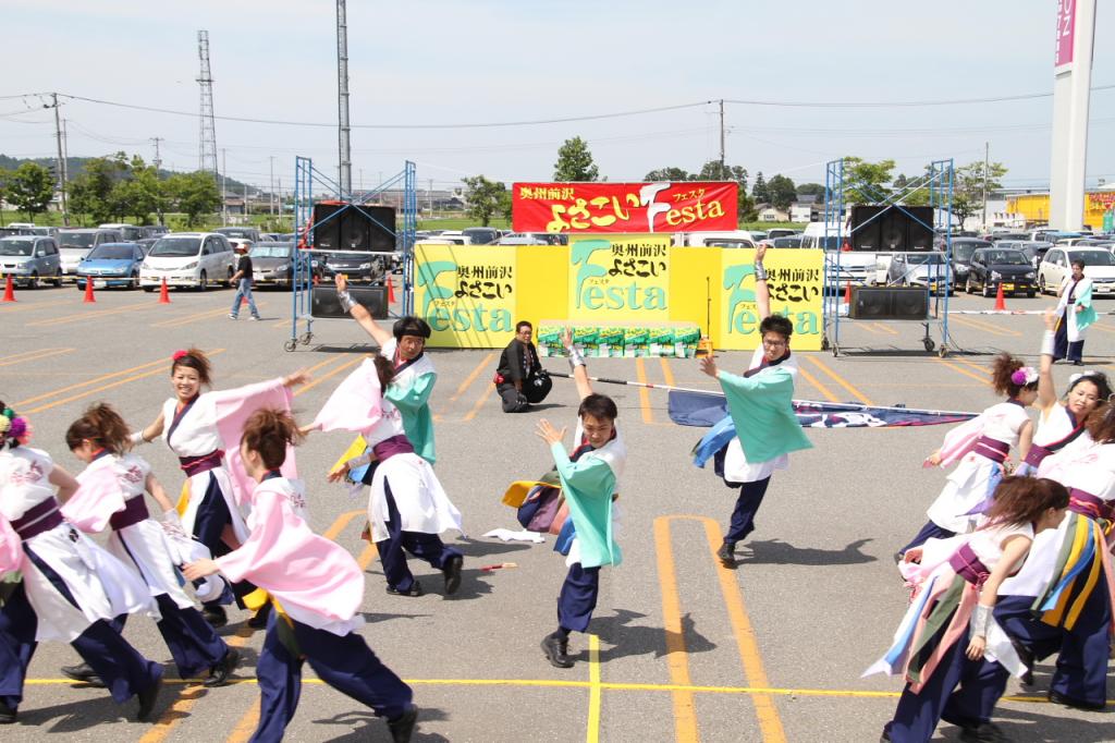 奥州前沢よさこいFesta11後編（奥州前沢よさこいフェスタ2015) 2015/07/12