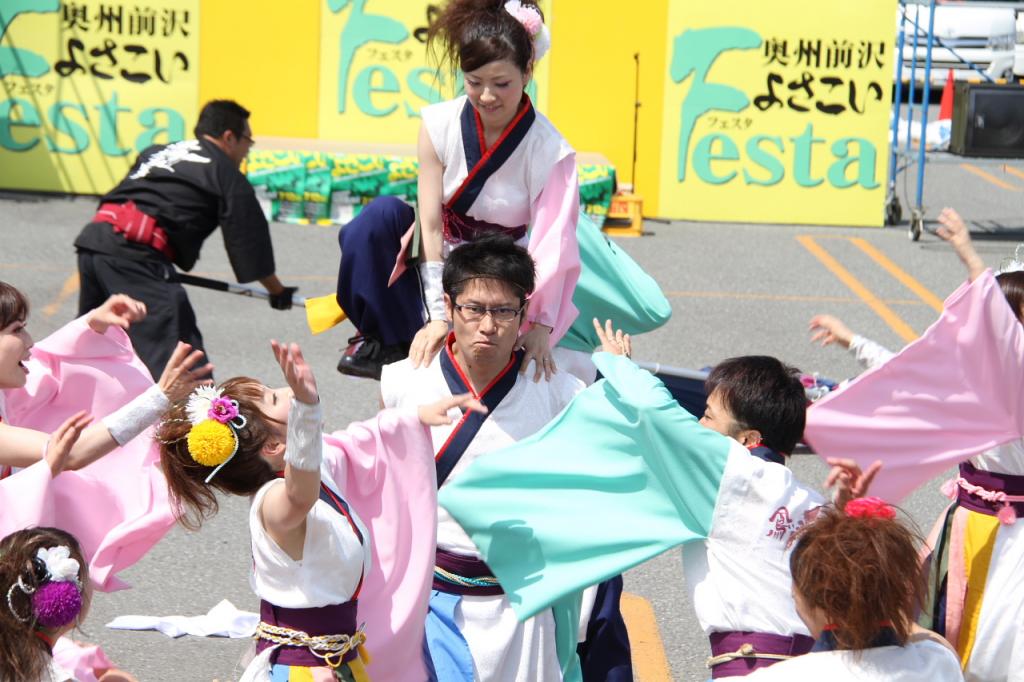 奥州前沢よさこいFesta11後編（奥州前沢よさこいフェスタ2015) 2015/07/12