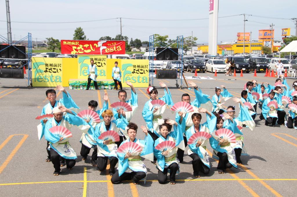 奥州前沢よさこいFesta11後編（奥州前沢よさこいフェスタ2015) 2015/07/12