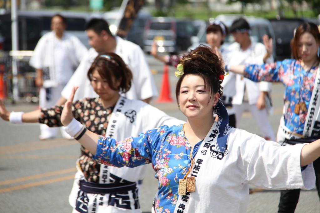 奥州前沢よさこいFesta11後編（奥州前沢よさこいフェスタ2015) 2015/07/12