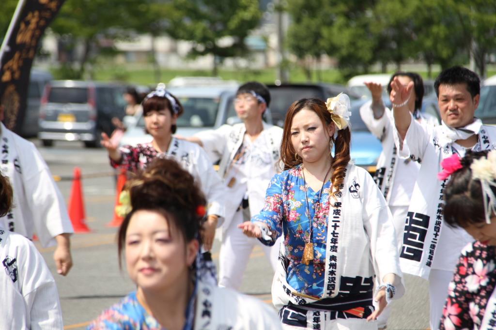 奥州前沢よさこいFesta11後編（奥州前沢よさこいフェスタ2015) 2015/07/12