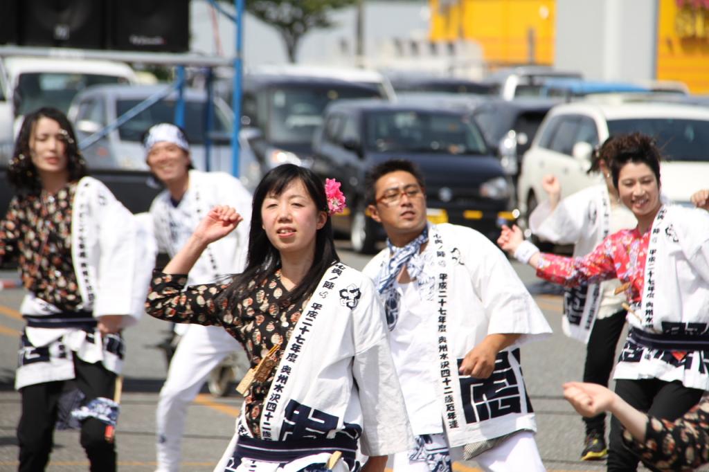 奥州前沢よさこいFesta11後編（奥州前沢よさこいフェスタ2015) 2015/07/12