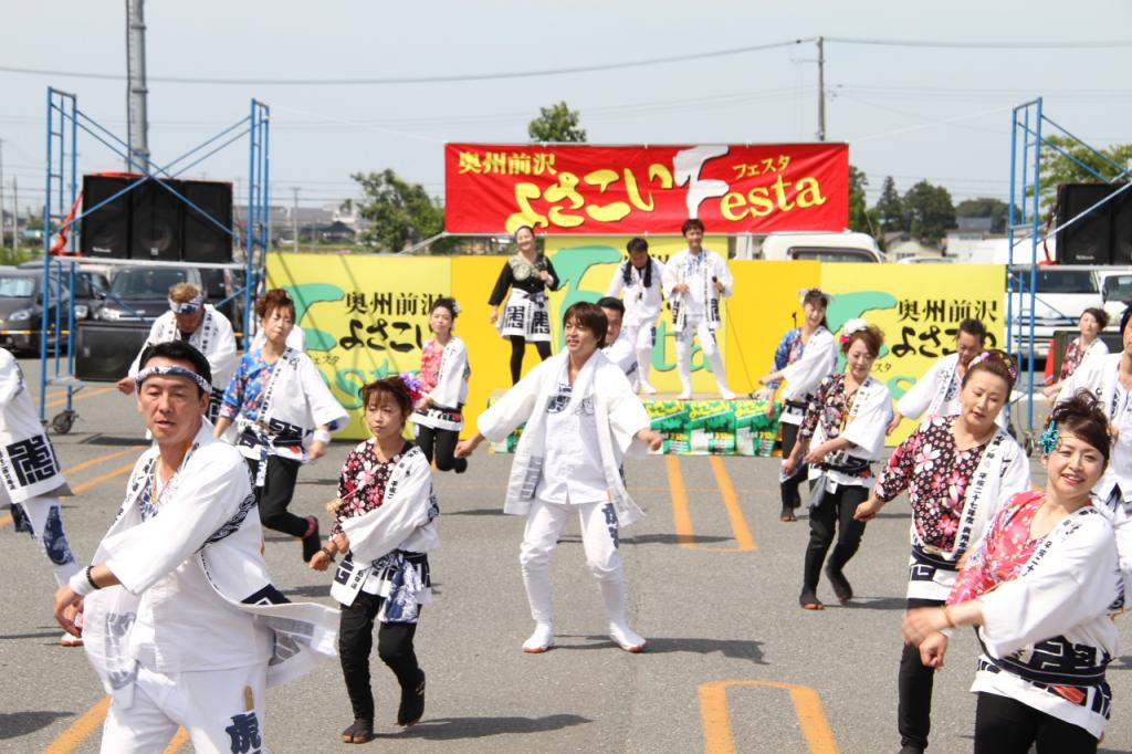 奥州前沢よさこいFesta11後編（奥州前沢よさこいフェスタ2015) 2015/07/12