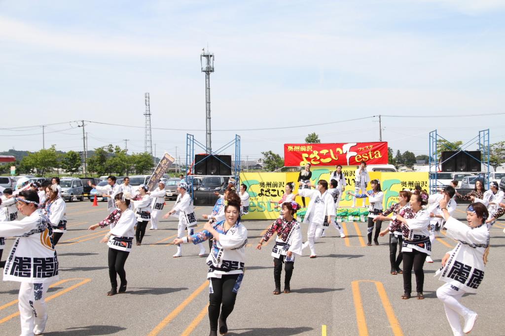 奥州前沢よさこいFesta11後編（奥州前沢よさこいフェスタ2015) 2015/07/12
