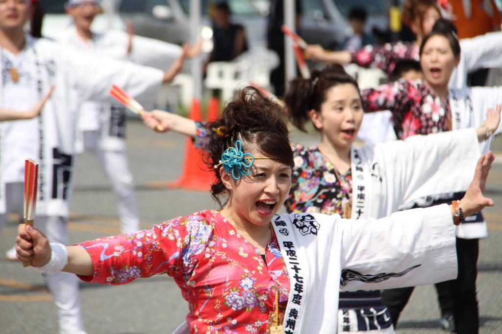 奥州前沢よさこいFesta11後編（奥州前沢よさこいフェスタ2015) 2015/07/12