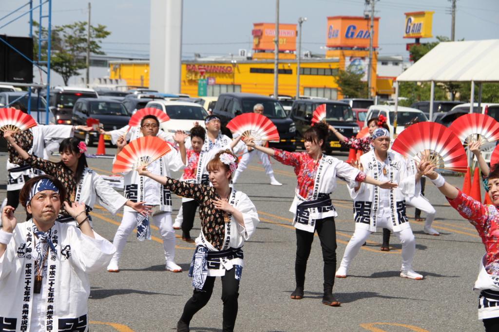 奥州前沢よさこいFesta11後編（奥州前沢よさこいフェスタ2015) 2015/07/12