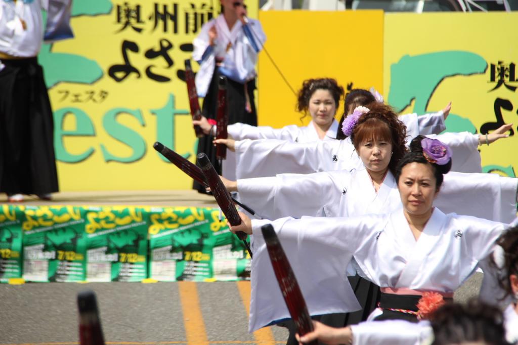奥州前沢よさこいFesta11後編（奥州前沢よさこいフェスタ2015) 2015/07/12