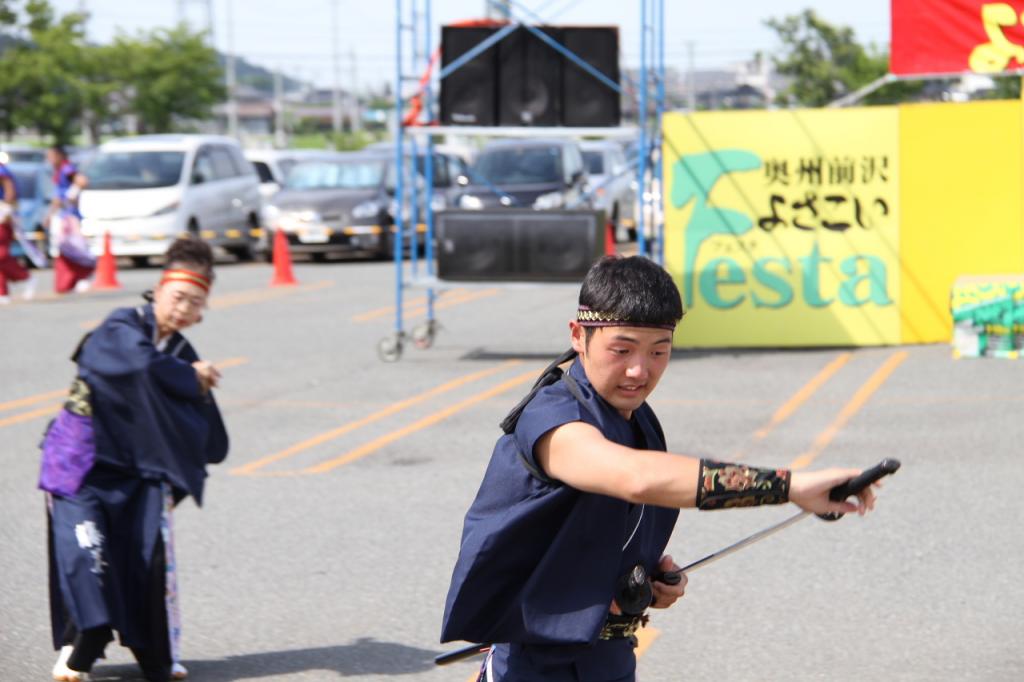 奥州前沢よさこいFesta11後編（奥州前沢よさこいフェスタ2015) 2015/07/12