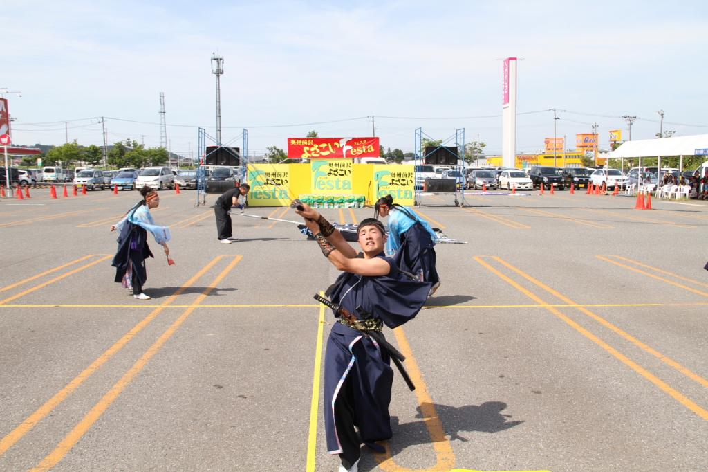 奥州前沢よさこいFesta11後編（奥州前沢よさこいフェスタ2015) 2015/07/12