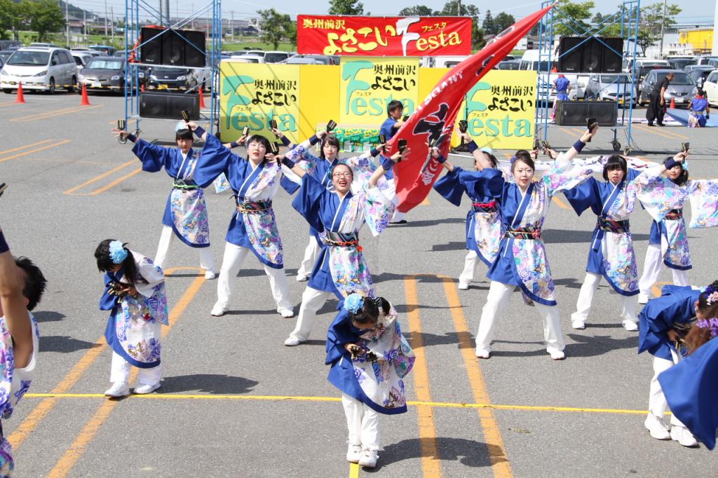 奥州前沢よさこいFesta11後編（奥州前沢よさこいフェスタ2015) 2015/07/12