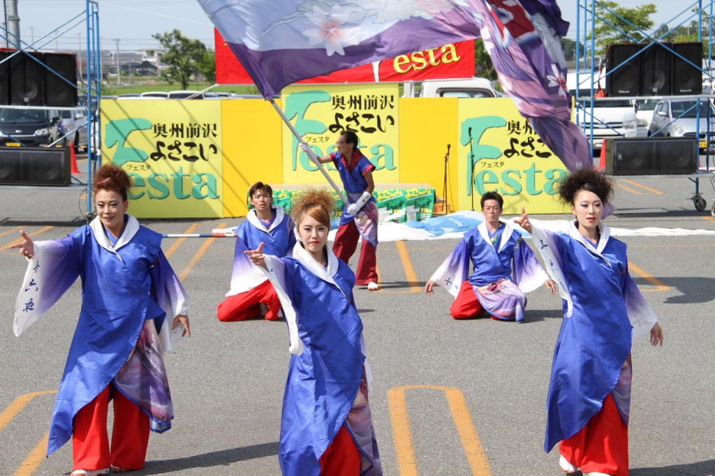 奥州前沢よさこいFesta11後編（奥州前沢よさこいフェスタ2015) 2015/07/12