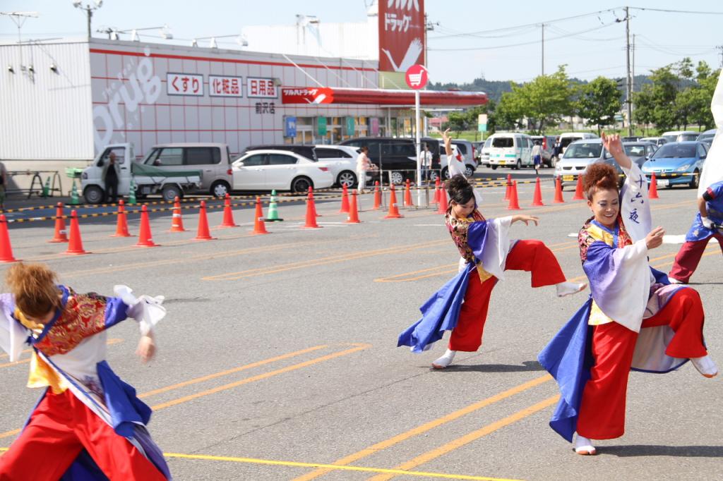 奥州前沢よさこいFesta11後編（奥州前沢よさこいフェスタ2015) 2015/07/12