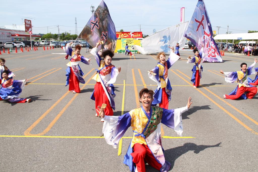奥州前沢よさこいFesta11後編（奥州前沢よさこいフェスタ2015) 2015/07/12