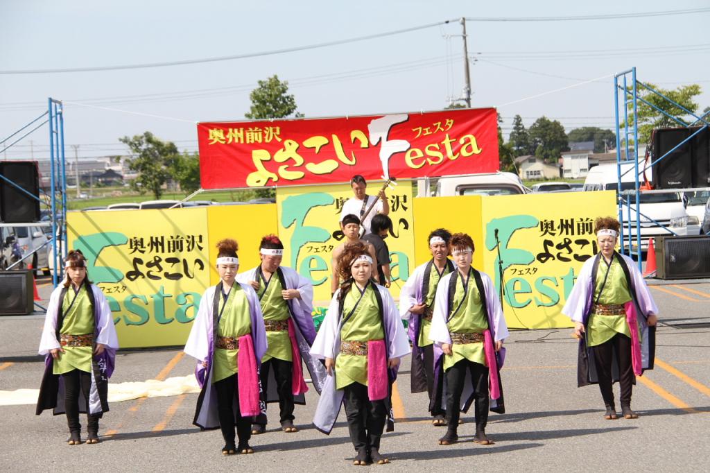 奥州前沢よさこいFesta11後編（奥州前沢よさこいフェスタ2015) 2015/07/12
