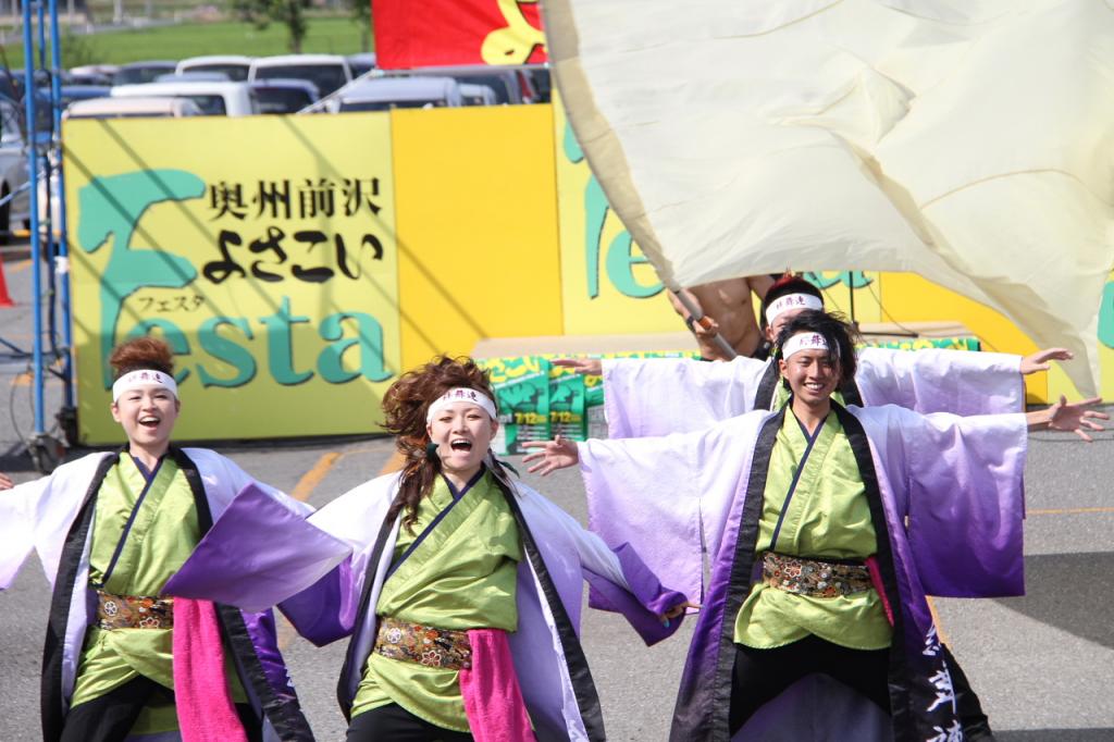 奥州前沢よさこいFesta11後編（奥州前沢よさこいフェスタ2015) 2015/07/12