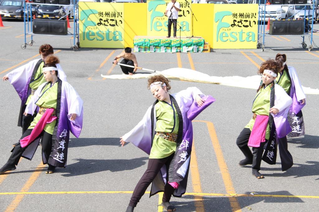 奥州前沢よさこいFesta11後編（奥州前沢よさこいフェスタ2015) 2015/07/12