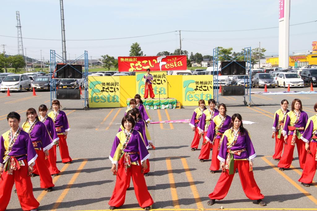 奥州前沢よさこいFesta11後編（奥州前沢よさこいフェスタ2015) 2015/07/12