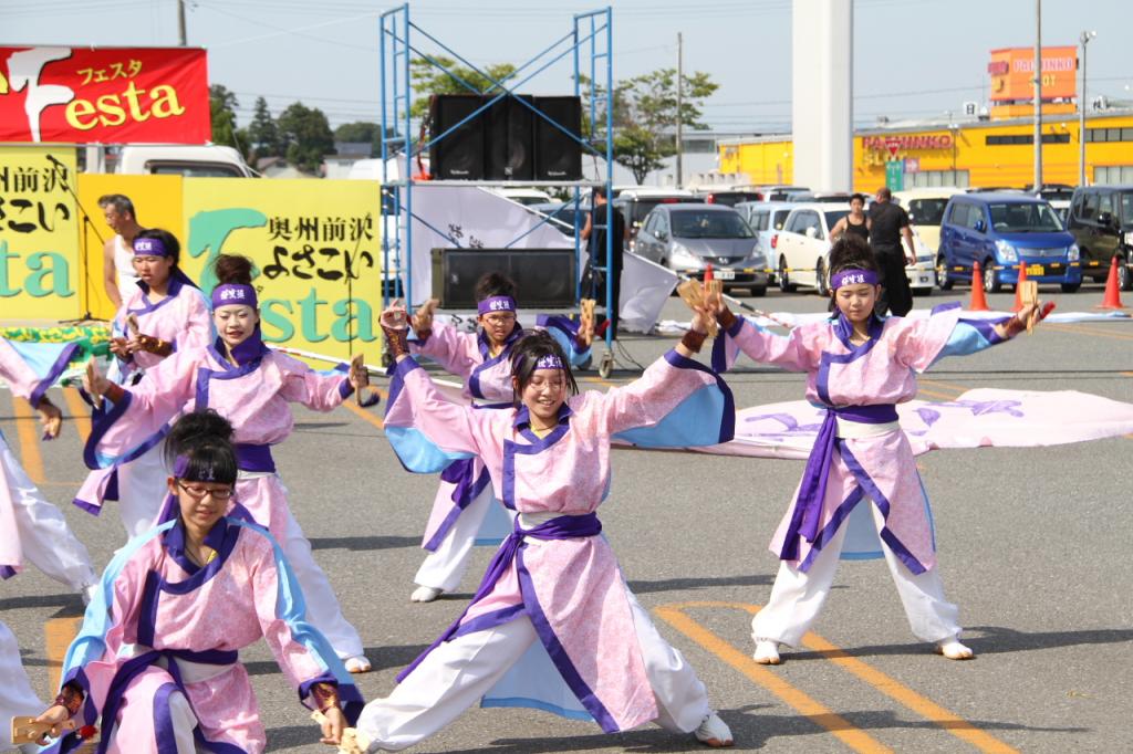 奥州前沢よさこいFesta11後編（奥州前沢よさこいフェスタ2015) 2015/07/12