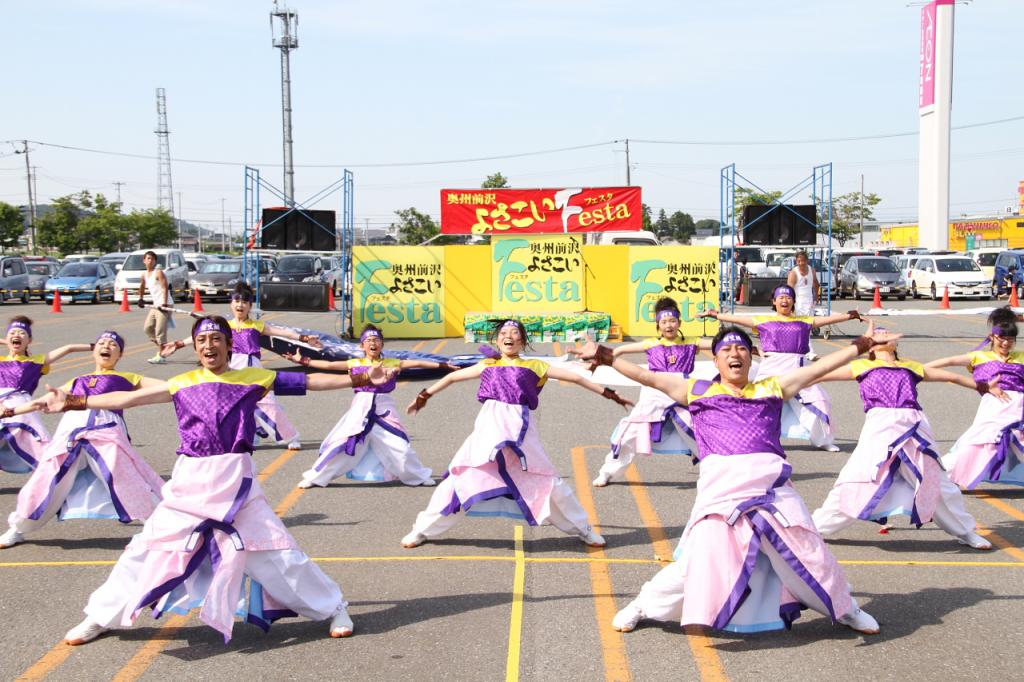 奥州前沢よさこいFesta11後編（奥州前沢よさこいフェスタ2015) 2015/07/12