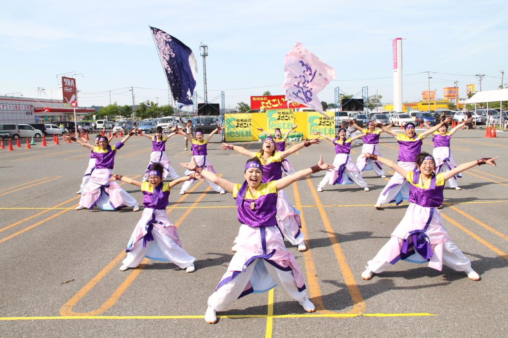 奥州前沢よさこいFesta11後編（奥州前沢よさこいフェスタ2015) 2015/07/12