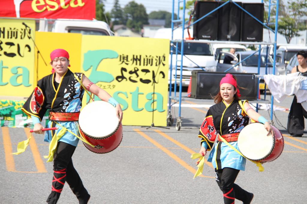 奥州前沢よさこいFesta11後編（奥州前沢よさこいフェスタ2015) 2015/07/12