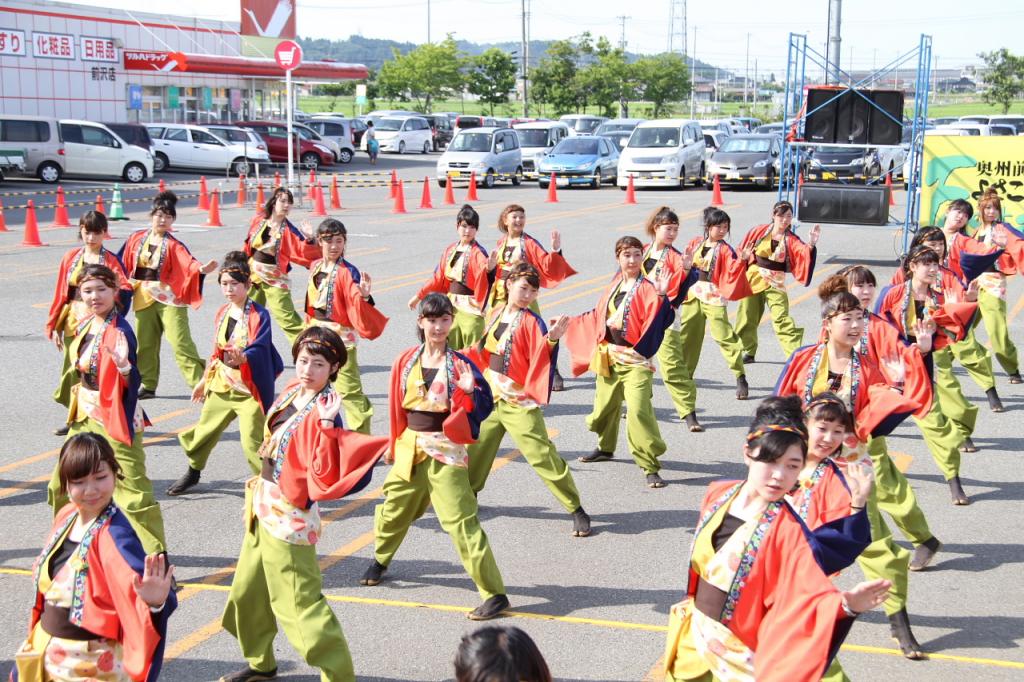 奥州前沢よさこいFesta11後編（奥州前沢よさこいフェスタ2015) 2015/07/12